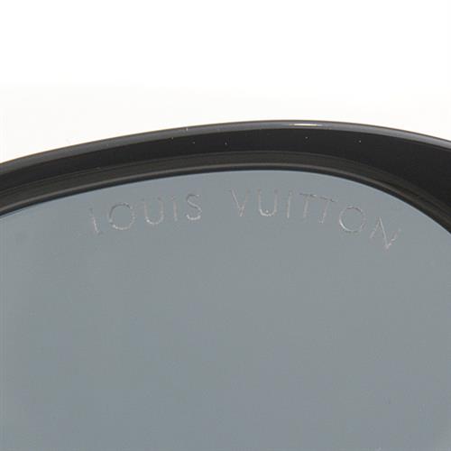 ルイヴィトン サングラス メンズ レディース LV シグネチャーラウンド ブラック Louis Vuitton Z1960U 中古