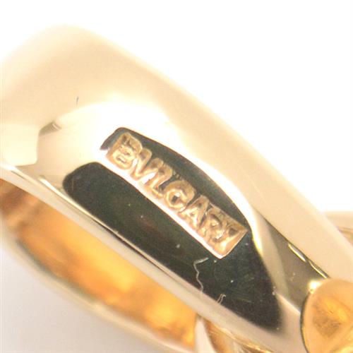 ブルガリ ペンダント ユニセックス パッソドッピオ クロス ダイヤモンド ペンダントトップ イエローゴールド BVLGARI 750YG 中古