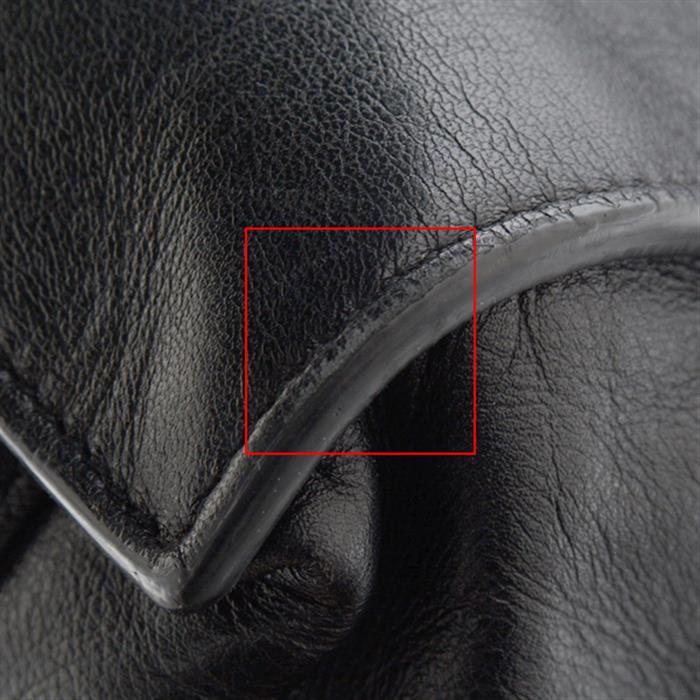 イヴサンローラン バッグ メンズ リヴゴーシュ トートバッグ カーフレザー ブラック 587273 SAINT LAURENT 中古