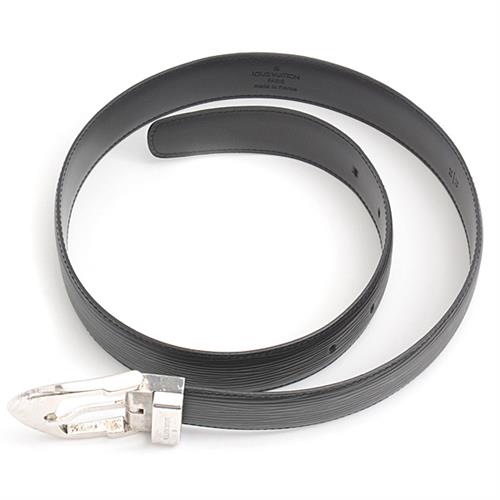 ルイヴィトン 服飾小物 レディース メンズ エピ サンチュールクラシック ベルト サイズ70/28 ノワール Louis Vuitton M6833 中古
