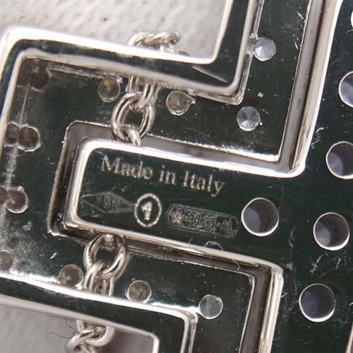 ダミアーニ ネックレス ユニセックス ベルエポック アイスバーグ サファイア ダイヤ ネックレス ホワイトゴールド DAMIANI 750WG 中古