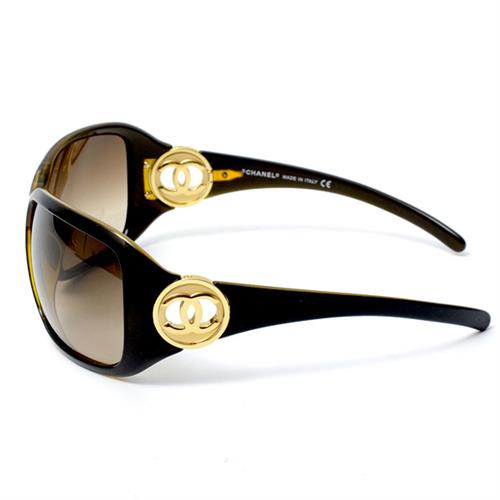 シャネル サングラス レディース ココマーク サングラス アイウェア ブラウン A34734 CHANEL 中古