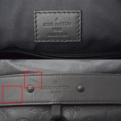 ルイヴィトン バッグ メンズ モノグラムシャドウ ディスカバリー バッグパック リュック ブラック M43680 Louis Vuitton 中古