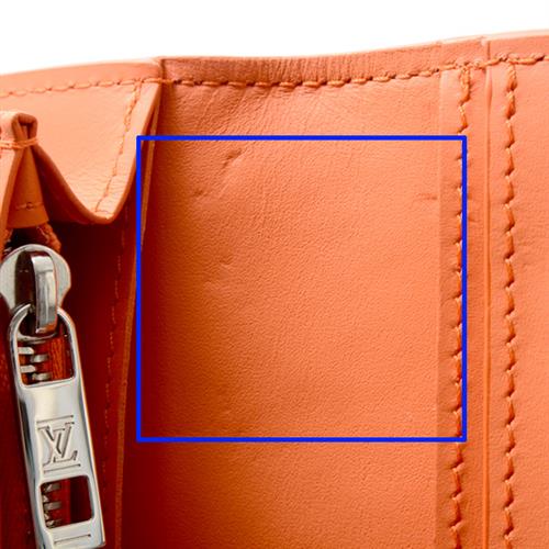 ルイヴィトン 財布 レディース LVアエログラム ポルトフォイユブラザNM 長財布 オレンジ M81153 Louis Vuitton 中古