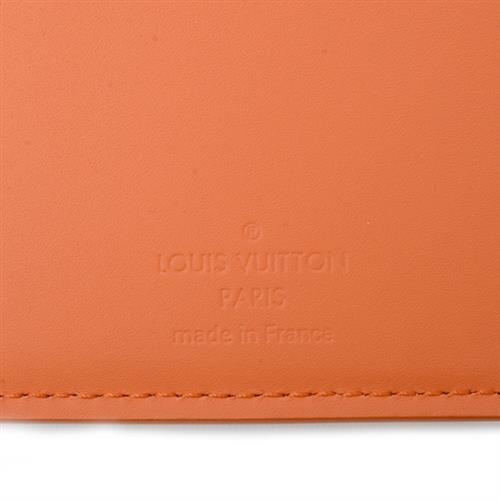ルイヴィトン 財布 レディース LVアエログラム ポルトフォイユブラザNM 長財布 オレンジ M81153 Louis Vuitton 中古