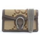 グッチ バッグ レディース ジャンボGG ディオニュソス チェーンショルダーバッグ 2WAY ベージュ GUCCI 476432 中古