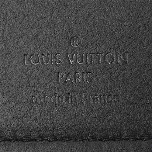 ルイヴィトン 財布 メンズ ダミエアンフィニ ポルトフォイユブラザ 長財布 ブルー N60081 Louis Vuitton 中古