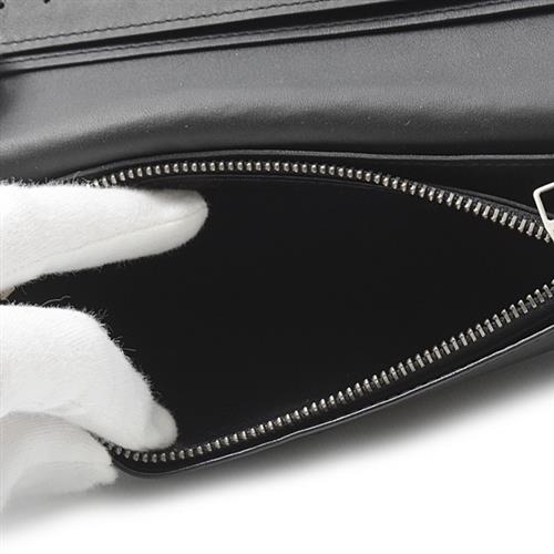 ルイヴィトン 財布 メンズ ダミエアンフィニ ポルトフォイユブラザ 長財布 ブルー N60081 Louis Vuitton 中古